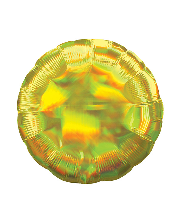 Gul (Holografisk & Iriserende) 2