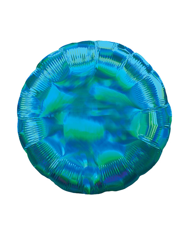 Cyan (Holografisk & Iriserende)