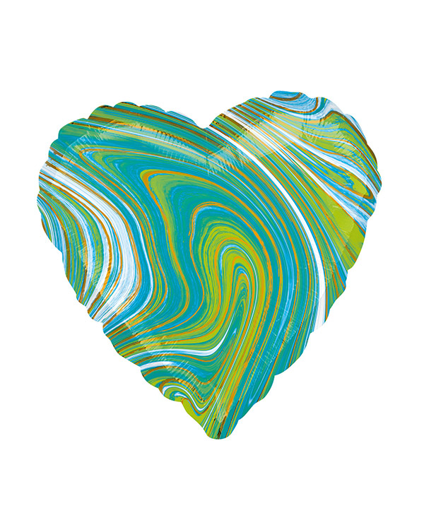 Blå & Grønn (Marmor)