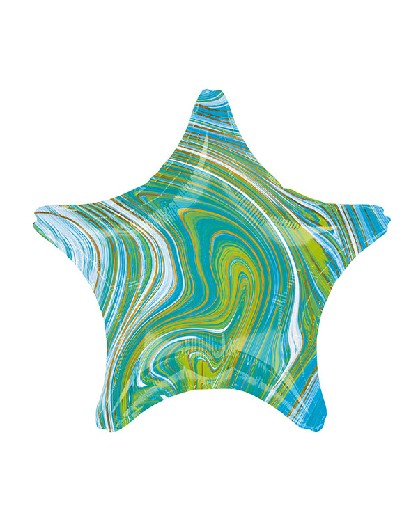 Blå & Grønn (Marmor)